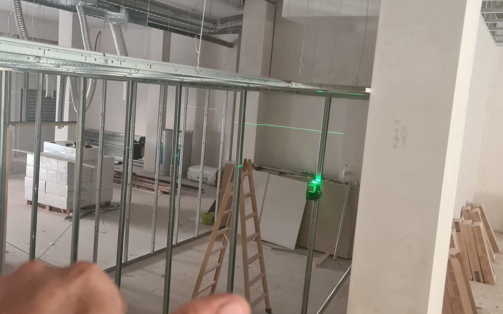 Trabajos de albañilería y pladur en reformas
