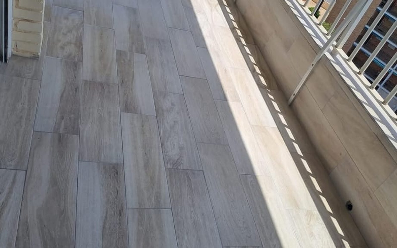 Acabado de terraza